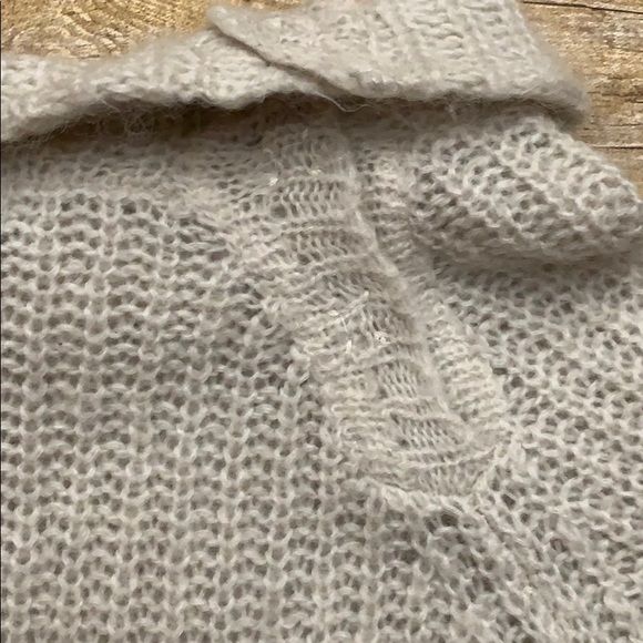 Zara Long Knit Cowl Neck Sweater - Picture 5 of 8